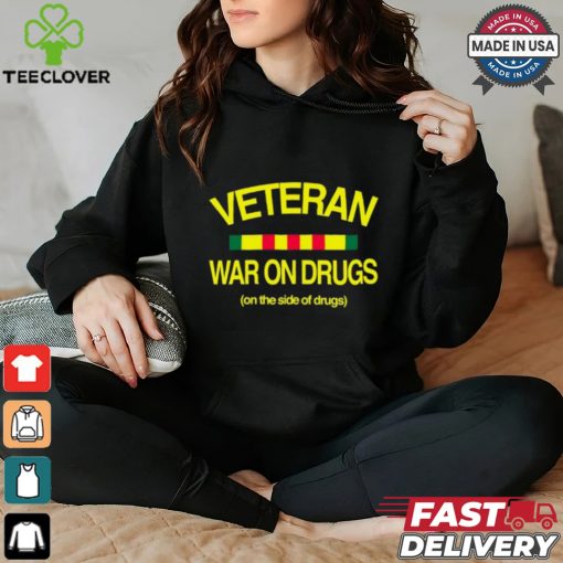 Theclassyshirts Veteran War On Drugs On The Side Of Drugs Shirt