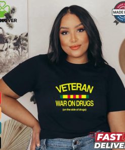 Theclassyshirts Veteran War On Drugs On The Side Of Drugs Shirt