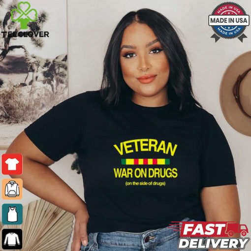 Theclassyshirts Veteran War On Drugs On The Side Of Drugs Shirt