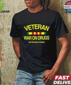 Theclassyshirts Veteran War On Drugs On The Side Of Drugs Shirt