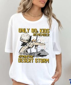 Thegoodshirts Only 90S Kids Remember Operation Desert Storm Long Sleeve T Shirt