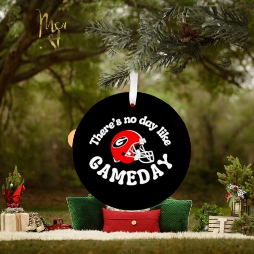 There’s No Day Like Game Day Georgia Bulldog Ornament, Hoodie, Sweatshirt And Tank Top