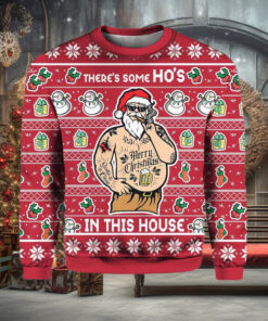 There’s Some Ho’s In This House Christmas Ugly Christmas Sweater