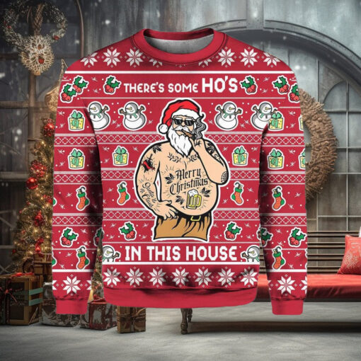There’s Some Ho’s In This House Christmas Ugly Christmas Sweater