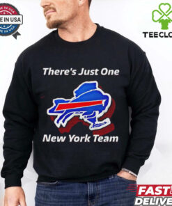 There’s just one New York team Buffalo Bills pride hoodie, sweater, longsleeve, shirt v-neck, t-shirt