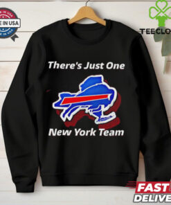 There’s just one New York team Buffalo Bills pride hoodie, sweater, longsleeve, shirt v-neck, t-shirt