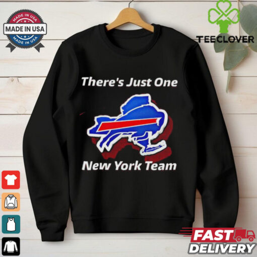 There’s just one New York team Buffalo Bills pride hoodie, sweater, longsleeve, shirt v-neck, t-shirt