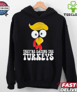 They Are Eating the Turkeys Funny Thanksgiving Turkey Tee Shirt