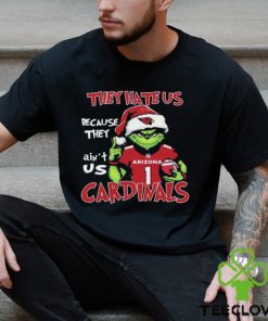 They Hate Us Because Ain’t Us Grinch Arizona Cardinals Christmas Shirt