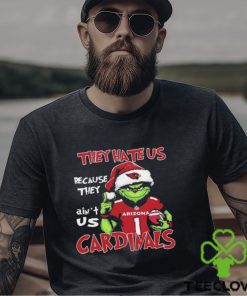 They Hate Us Because Ain’t Us Grinch Arizona Cardinals Christmas Shirt