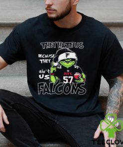 They Hate Us Because Ain’t Us Grinch Atlanta Falcons Christmas Shirt