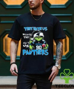 They Hate Us Because Ain’t Us Grinch Carolina Panthers Christmas Shirt