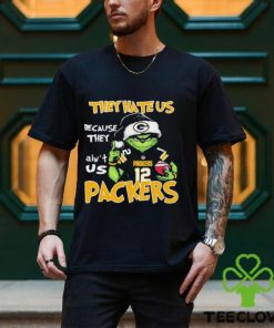 They Hate Us Because Ain’t Us Grinch Green Bay Packers Christmas Shirt