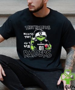 They Hate Us Because Ain’t Us Grinch Las Vegas Raiders Christmas Shirt 2 They Hate Us Because Ain’t Us Grinch Las Vegas Raiders Christmas Shirt