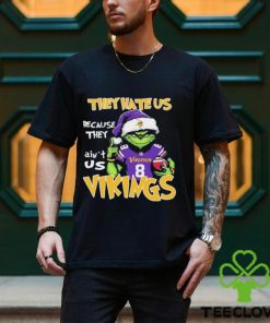They Hate Us Because Ain’t Us Grinch Minnesota Vikings Christmas Shirt