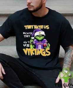 They Hate Us Because Ain’t Us Grinch Minnesota Vikings Christmas Shirt 2 They Hate Us Because Ain’t Us Grinch Minnesota Vikings Christmas Shirt