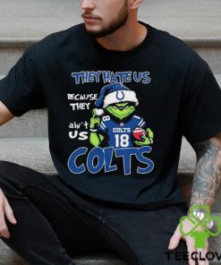 They Hate Us Because Ain’t Us Indianapolis Colts Grinch Christmas Shirt 2 They Hate Us Because Ain’t Us Indianapolis Colts Grinch Christmas Shirt