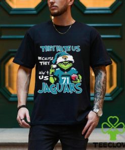 They Hate Us Because Ain’t Us Jacksonville Jaguars Grinch Christmas Shirt