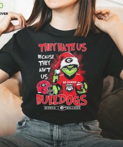 They Hate Us Because Ain’t Us The Grinch Georgia Buldogs Sec Champions Christmas Shirt