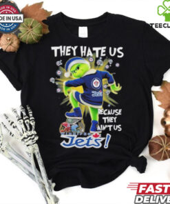 They Hate Us Because They Ain’t Grinch X Winnipeg Hockey Stomp On College Teams Christmas Shirt