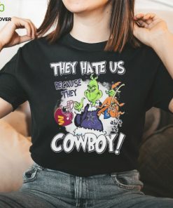 They Hate Us Because They Ain’t Us Cowboys Grinch Shirt