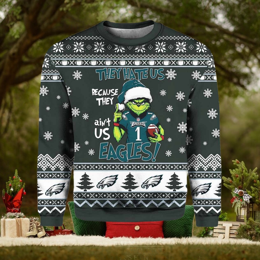 They Hate Us Because They Ain’t Us Eagles Ugly Christmas Sweater They Hate Us Because They Ain’t Us Eagles Ugly Christmas Sweater