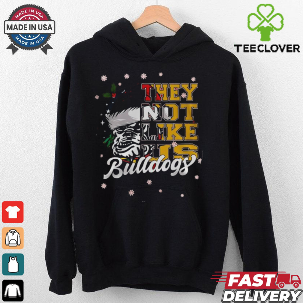 They Hate Us Because They Ain’t Us Georgia Bulldogs Mascot Christmas Shirt They Hate Us Because They Ain’t Us Georgia Bulldogs Mascot Christmas Shirt