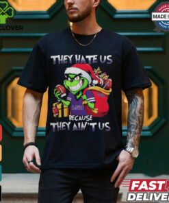They Hate Us Because They Ain’t Us Grinch Vs LSU Tigers Football Christmas Shirt