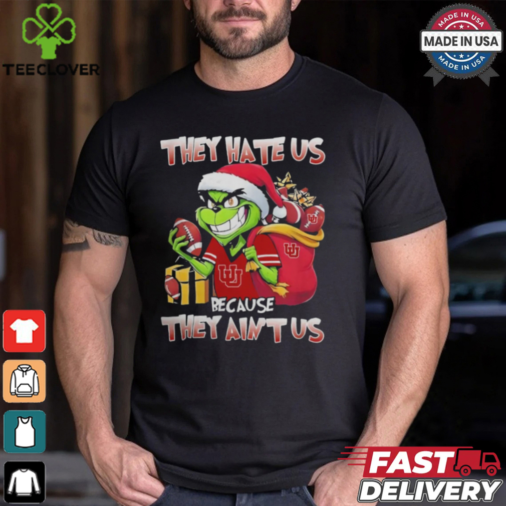 They Hate Us Because They Ain’t Us Grinch Vs Utah Utes Football Christmas Shirt They Hate Us Because They Ain’t Us Grinch Vs Utah Utes Football Christmas Shirt