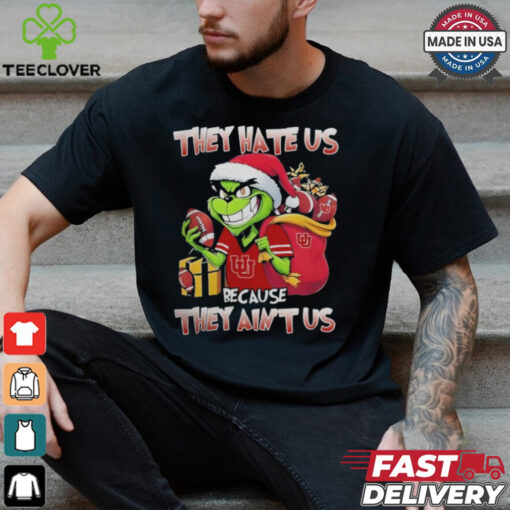 They Hate Us Because They Ain’t Us Grinch Vs Utah Utes Football Christmas Shirt