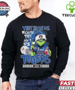 They Hate Us Because They Ain’t Us Grinch X Auburn Tigers Go Tigers Christmas Shirt
