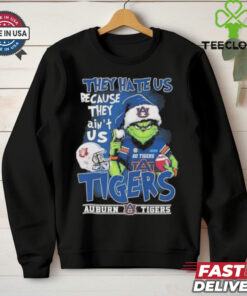 They Hate Us Because They Ain’t Us Grinch X Auburn Tigers Go Tigers Christmas Shirt
