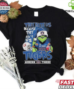 They Hate Us Because They Ain’t Us Grinch X Auburn Tigers Go Tigers Christmas Shirt