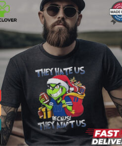 They Hate Us Because They Ain’t Us Grinch X Duke Blue Devils Christmas 2024 Shirt
