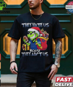 They Hate Us Because They Ain’t Us Grinch X Duke Blue Devils Christmas 2024 Shirt