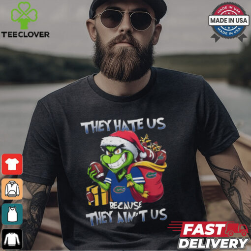 They Hate Us Because They Ain’t Us Grinch X Florida Gators Christmas 2024 Shirt