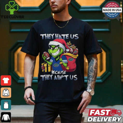 They Hate Us Because They Ain’t Us Grinch X Florida Gators Christmas 2024 Shirt