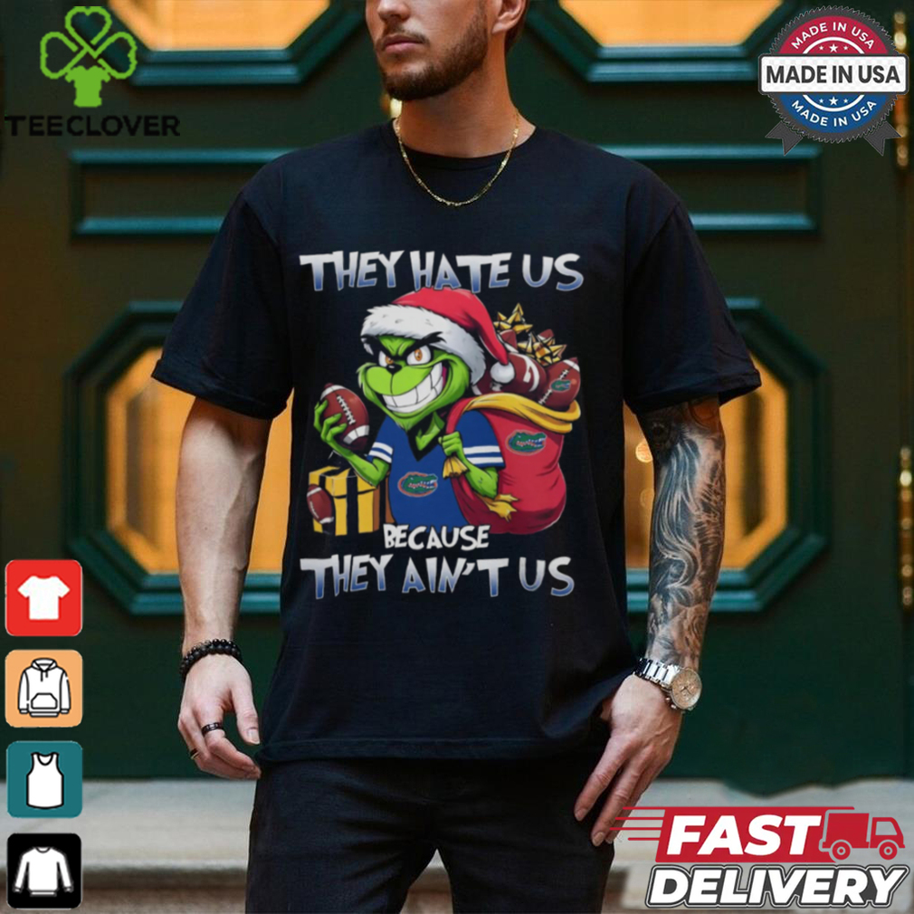 They Hate Us Because They Ain’t Us Grinch X Florida Gators Christmas 2024 Shirt They Hate Us Because They Ain’t Us Grinch X Florida Gators Christmas 2024 Shirt