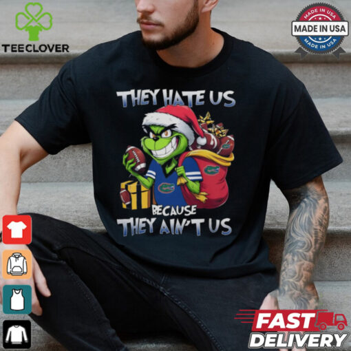 They Hate Us Because They Ain’t Us Grinch X Florida Gators Christmas 2024 Shirt