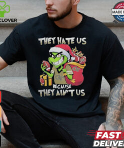 They Hate Us Because They Ain’t Us Grinch X Georgia Tech Yellow Jackets Football Christmas Shirt