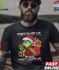 They Hate Us Because They Ain’t Us Grinch X Indiana Hoosiers Christmas 2024 Shirt