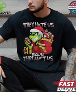 They Hate Us Because They Ain’t Us Grinch X Indiana Hoosiers Christmas 2024 Shirt