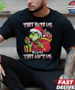 They Hate Us Because They Ain’t Us Grinch X Iowa State Cyclones Football Christmas Shirt