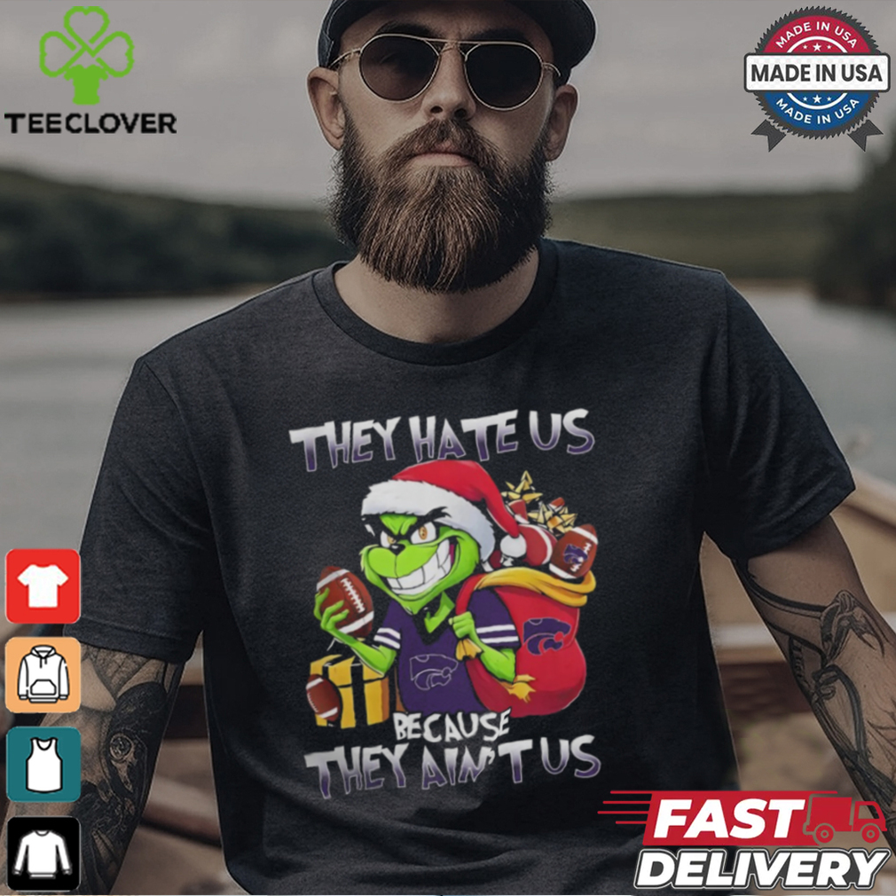 They Hate Us Because They Ain’t Us Grinch X Kansas State Wildcats Christmas 2024 Shirt They Hate Us Because They Ain’t Us Grinch X Kansas State Wildcats Christmas 2024 Shirt