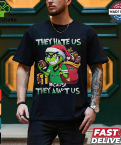 They Hate Us Because They Ain’t Us Grinch X Marshall Thundering Herd Christmas 2024 Shirt