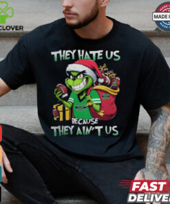 They Hate Us Because They Ain’t Us Grinch X Marshall Thundering Herd Christmas 2024 Shirt