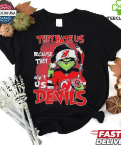 They Hate Us Because They Ain’t Us Grinch X New Jersey Devils Christmas Shirt