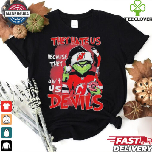 They Hate Us Because They Ain’t Us Grinch X New Jersey Devils Christmas Shirt