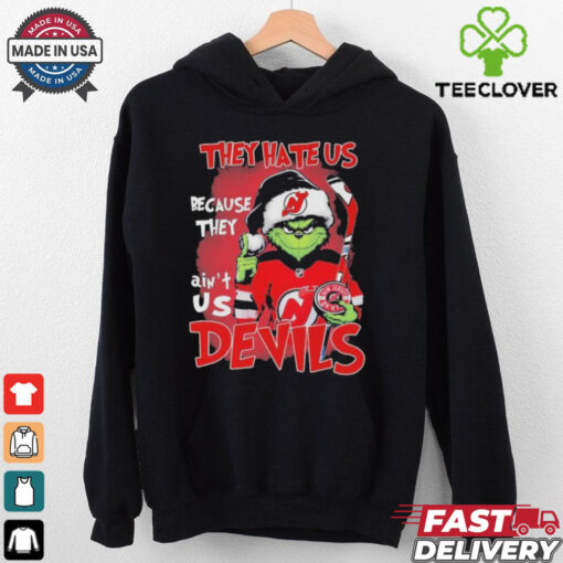 They Hate Us Because They Ain’t Us Grinch X New Jersey Devils Christmas Shirt