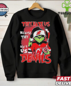 They Hate Us Because They Ain’t Us Grinch X New Jersey Devils Christmas Shirt